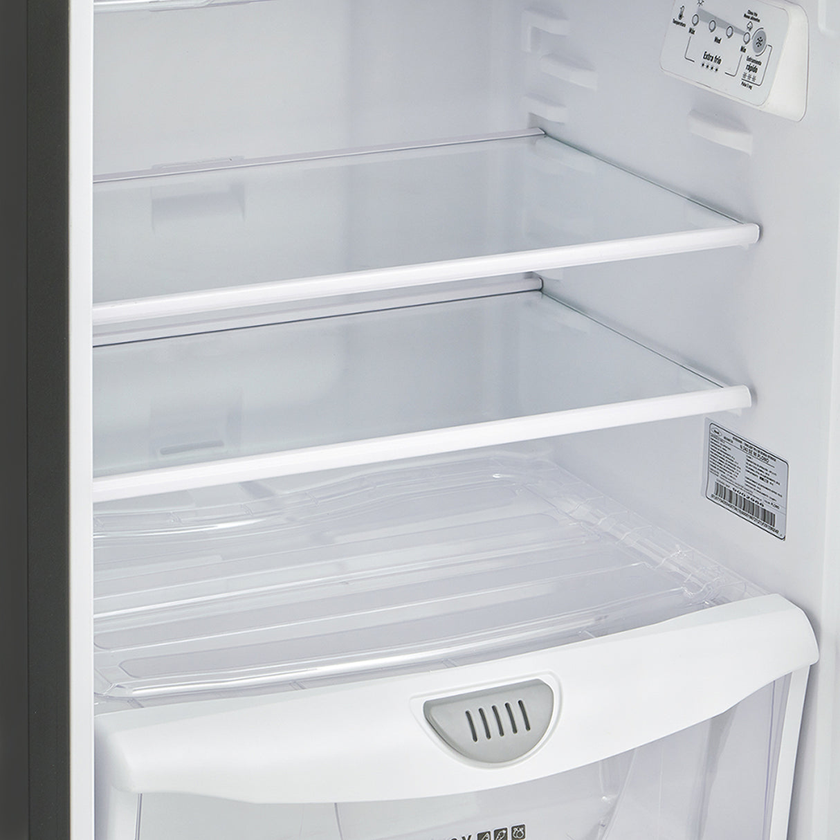 Nevera Haceb Inverter Negro Cósmico 65x150.5cm No Frost de 226 Litros con Dispensador de Agua y con Pantalla Digital - NEVERAS | Bylmo