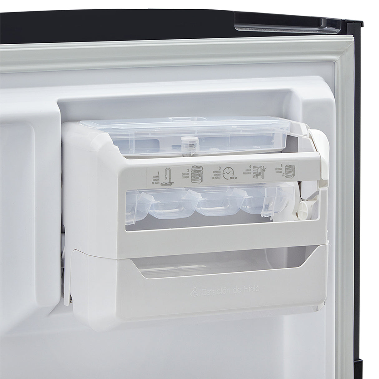 Nevera Haceb Inverter Negro Cósmico 65x150.5cm No Frost de 226 Litros con Dispensador de Agua y con Pantalla Digital - NEVERAS | Bylmo