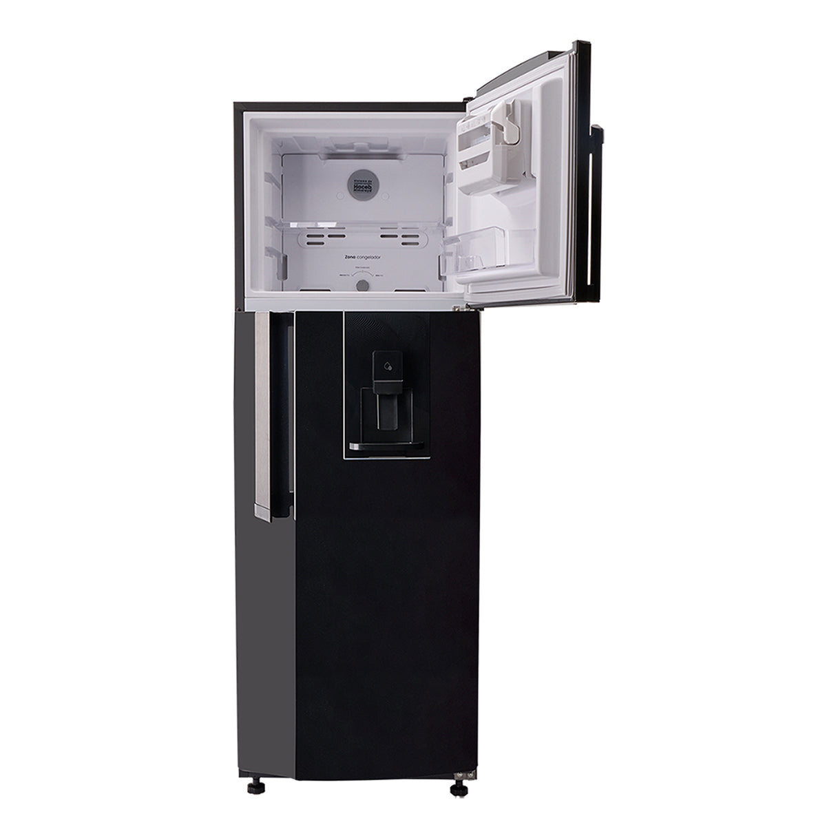 Nevera Haceb Inverter Negro Cósmico 65x179.5cm No Frost de 294 Litros con Dispensador de Agua y con Pantalla Digital - NEVERAS | Bylmo