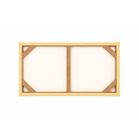 Cuadro decorativo Geometrico Terracota Rústico 55x118cm de Bastidor - CUADROS | Bylmo