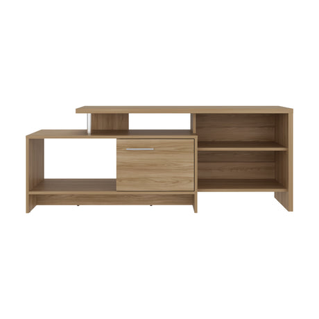 Mesa para TV Bengala Fresno 56x143cm Para TV Hasta 50 Pulgadas con Un Cajón - MUEBLES DE TV | Bylmo