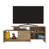Mesa para TV Bengala Fresno 56x143cm Para TV Hasta 50 Pulgadas con Un Cajón - MUEBLES DE TV | Bylmo
