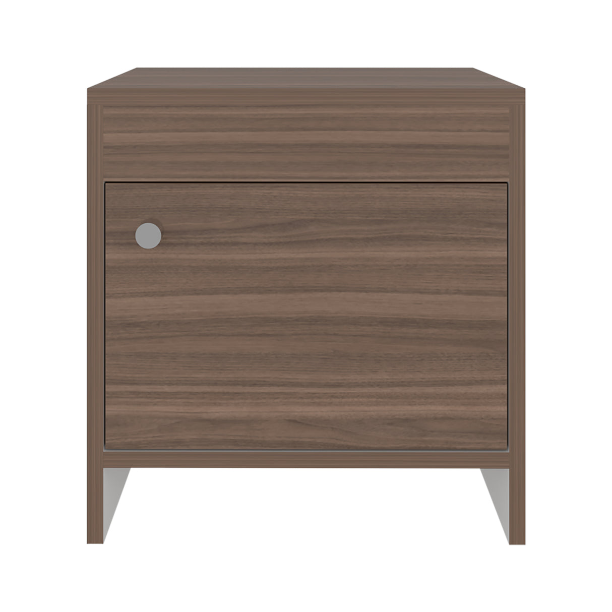 Mesa de Noche Colore Avellana 40x41.6cm con Una Puerta - MESAS DE NOCHE | Bylmo