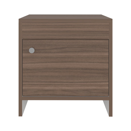 Mesa de Noche Colore Avellana 40x41.6cm con Una Puerta - MESAS DE NOCHE | Bylmo