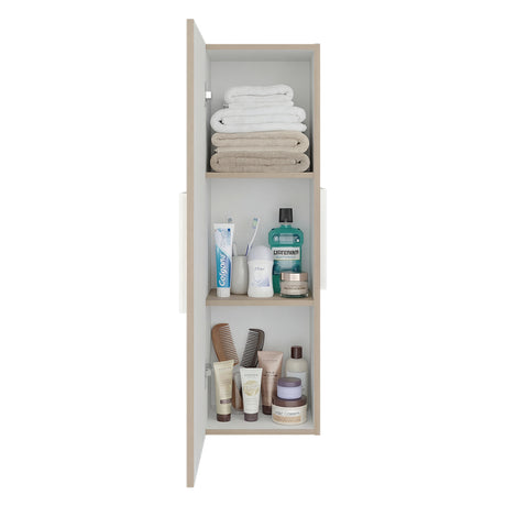 Gabinete de Baño Vanguard Cartagena 32x97.5cm Rectangular con Dos Entrepaños - GABINETES DE BANHO | Bylmo