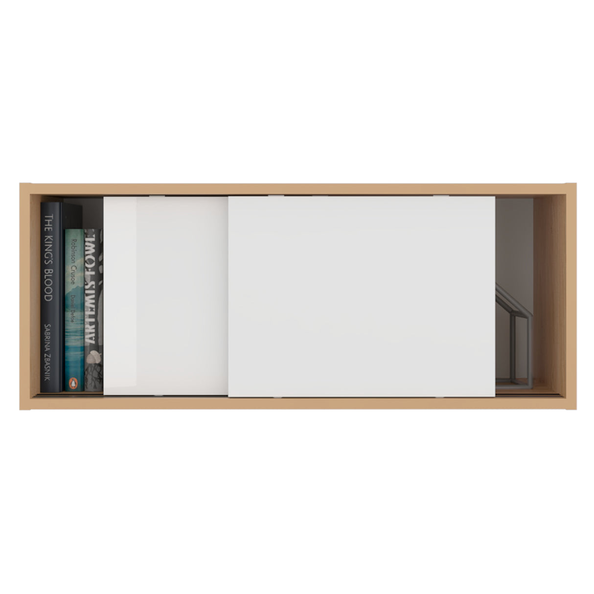 Gabinete de Baño Note Fresno 81x33cm Rectangular sin Entrepaños - GABINETES DE BANHO | Bylmo