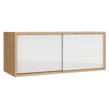 Gabinete de Baño Note Fresno 81x33cm Rectangular sin Entrepaños - GABINETES DE BANHO | Bylmo