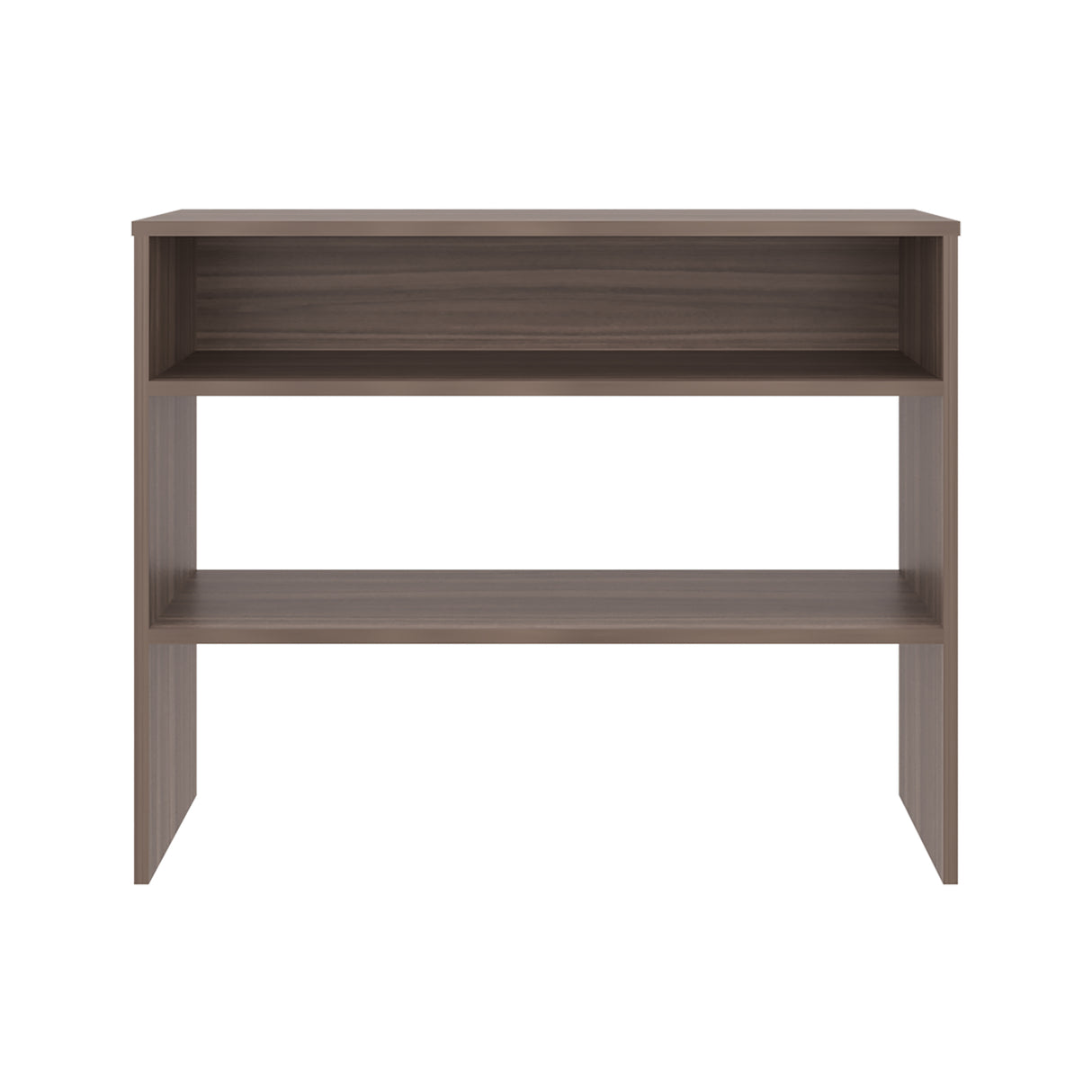 Arrimo Beijing Avellana 100x80cm con Dos Compartimientos y con Patas - BIFES Y ARRIMOS | Bylmo