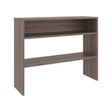 Arrimo Beijing Avellana 100x80cm con Dos Compartimientos y con Patas - BIFES Y ARRIMOS | Bylmo