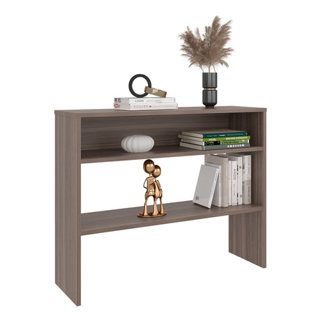 Arrimo Beijing Avellana 100x80cm con Dos Compartimientos y con Patas - BIFES Y ARRIMOS | Bylmo