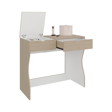 Tocador Perla Cartagena 90x40cm de Un Puesto con Un Cajón - TOCADORES | Bylmo
