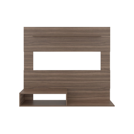 Panel de TV Beijint Avellana 140x120cm Para TV Hasta 55 Pulgadas sin Cajones - MUEBLES DE TV | Bylmo