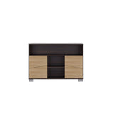 Arrimo Fraktal Fresno 120.3x82cm sin Cajones y con Siete Compartimientos - BIFES Y ARRIMOS | Bylmo