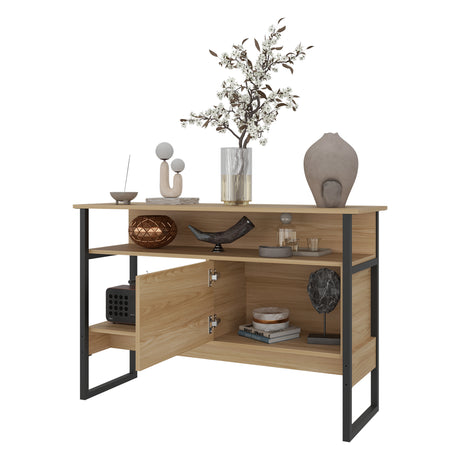 Arrimo Magnum Fresno 120x80cm con Tres Compartimientos y con Patas - BIFES Y ARRIMOS | Bylmo