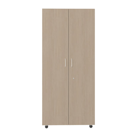 Closet Iko Cartagena y Blanco 80x182.5cm sin Cajones con 2 Entrepaños - CLOSETS | Bylmo