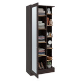 Closet Woman Fresno 70x180.7cm sin Cajones con 9 Entrepaños con Espejo - CLOSETS | Bylmo