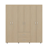 Closet Bariloche Cartagena 170x180cm con 2 Cajones con 4 Entrepaños - CLOSETS | Bylmo