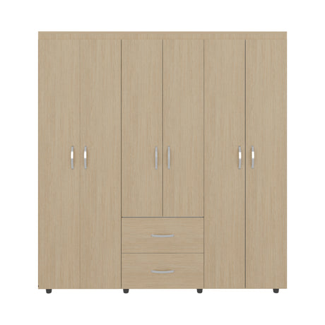 Closet Bariloche Cartagena 170x180cm con 2 Cajones con 4 Entrepaños - CLOSETS | Bylmo