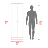 Closet Home Avellana 60x180cm con Dos Puertas - CLOSETS | Bylmo