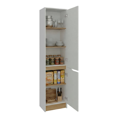 Alacena Soler Fresno 43x180cm 2 Puertas - ALACENAS Y MUEBLES MICROONDAS | Bylmo