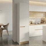Alacena Soler Fresno 43x180cm 2 Puertas - ALACENAS Y MUEBLES MICROONDAS | Bylmo