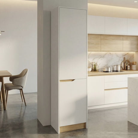 Alacena Soler Fresno 43x180cm 2 Puertas - ALACENAS Y MUEBLES MICROONDAS | Bylmo