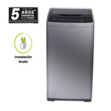 Lavadora Haceb Gris 52.3x89.8cm Para 8 Kilos con 6 Funciones Preconfiguradas - LAVADORAS Y SECADORAS | Bylmo