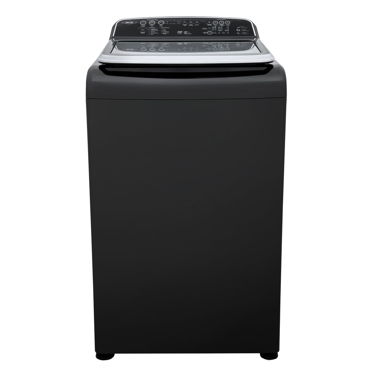 Lavadora Haceb Plata 62x111cm Para 20 Kilos con 11 Funciones Preconfiguradas - LAVADORAS Y SECADORAS | Bylmo