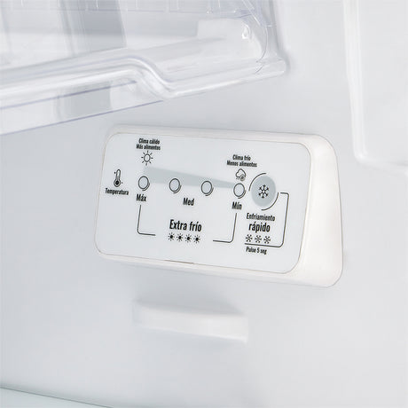 Nevera Inverter No Frost Haceb Titanio 62x148.5cm De 243 Litros con Dispensador de Agua - NEVERAS | Bylmo