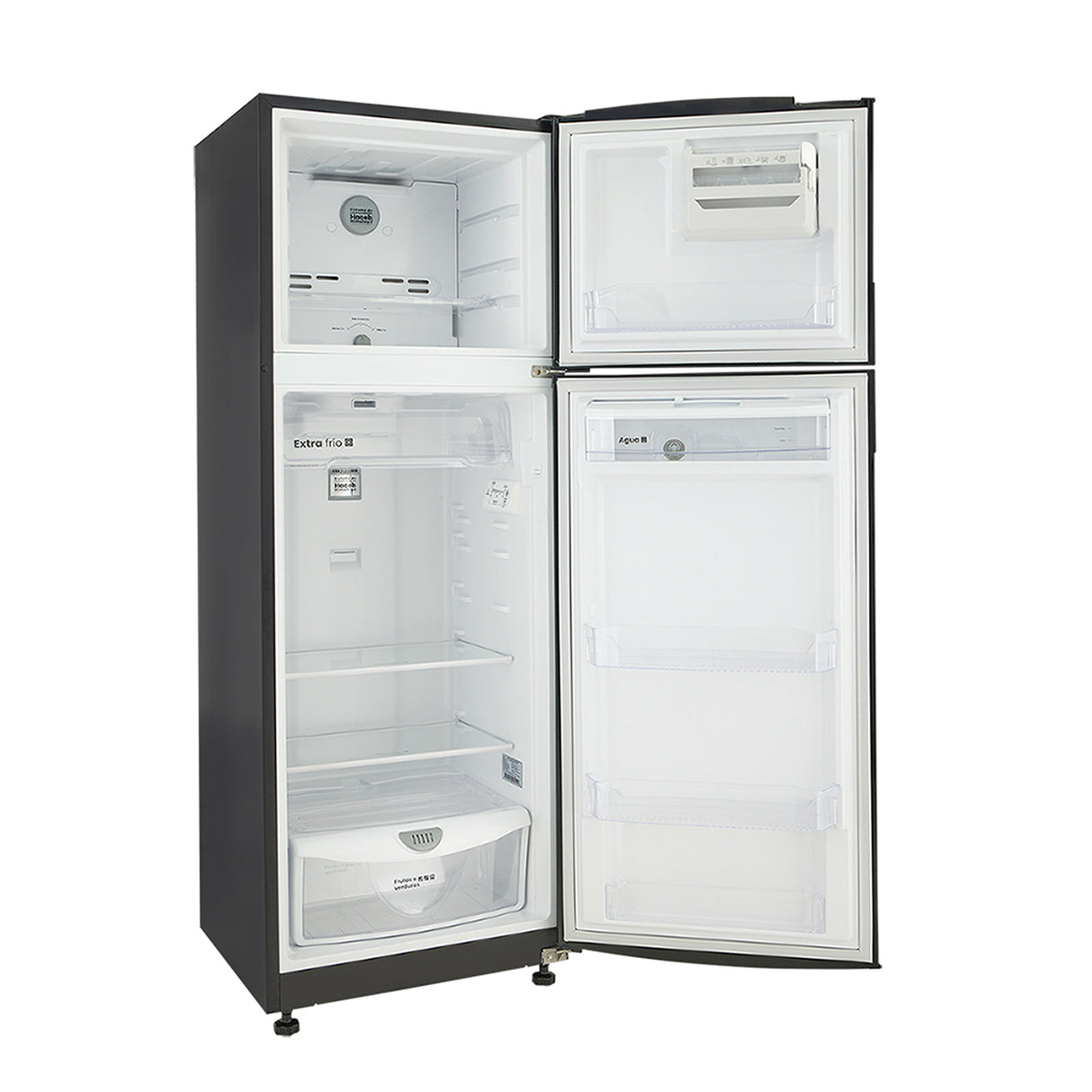 Nevera Inverter No Frost Haceb Negro Esmeralda 65x179.5cm De 311 Litros con Dispensador de Agua - NEVERAS | Bylmo