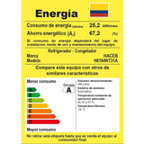 Nevera Inverter No Frost Haceb Negro Esmeralda 65x179.5cm De 311 Litros con Dispensador de Agua - NEVERAS | Bylmo