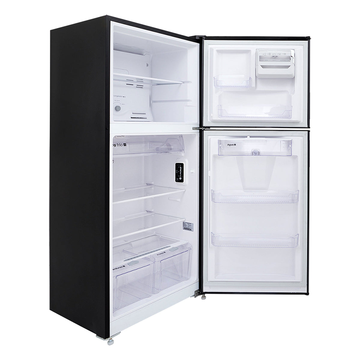 Nevera No Frost Haceb Gris Plomo 74x175.5cm De 404 Litros con Dispensador de Agua