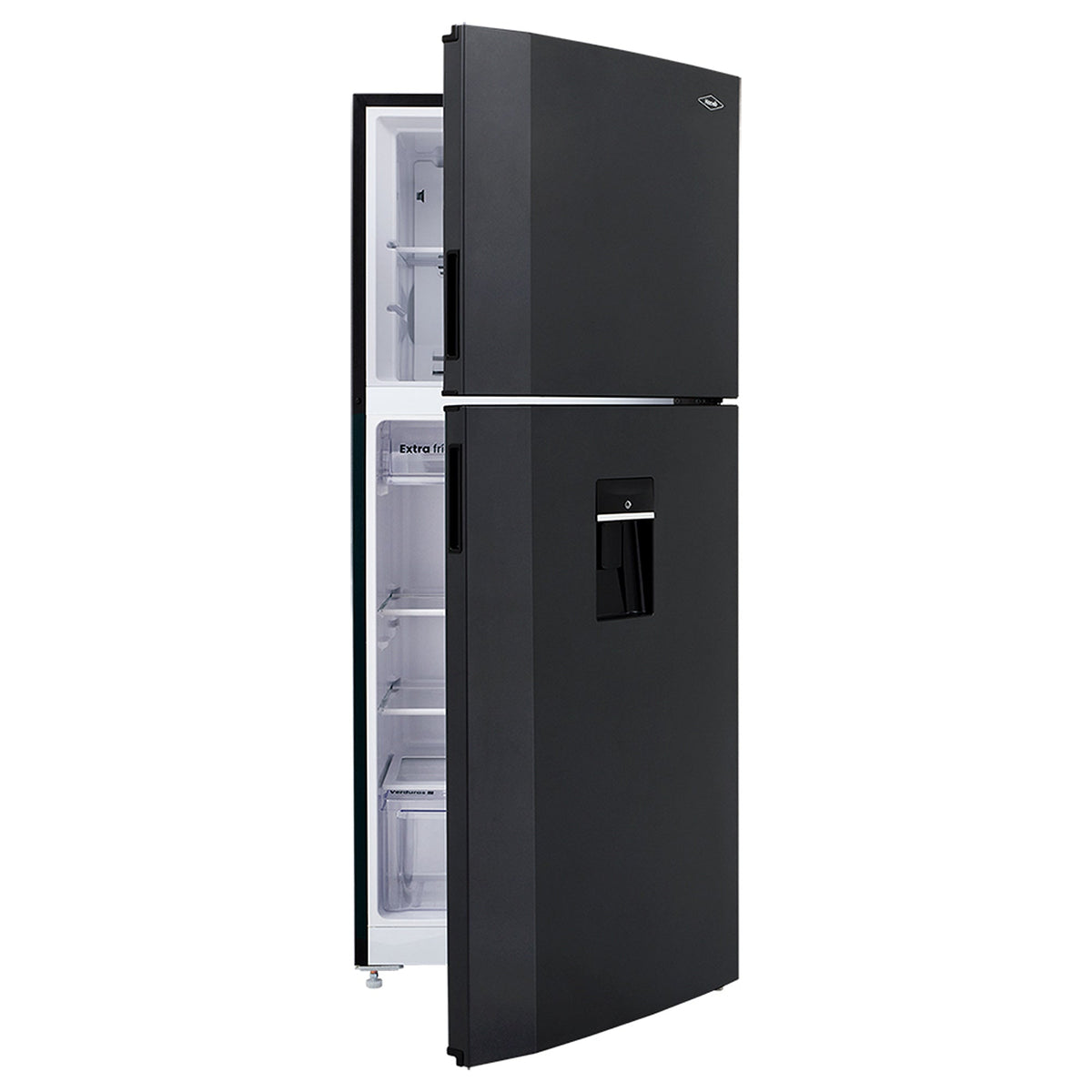 Nevera No Frost Haceb Gris Plomo 74x175.5cm De 404 Litros con Dispensador de Agua