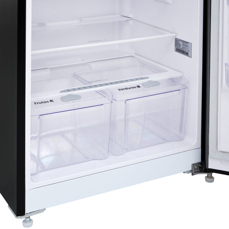 Nevera No Frost Haceb Negro Esmeralda 73.1x175.6cm De 404 Litros con Dispensador de Agua - NEVERAS | Bylmo
