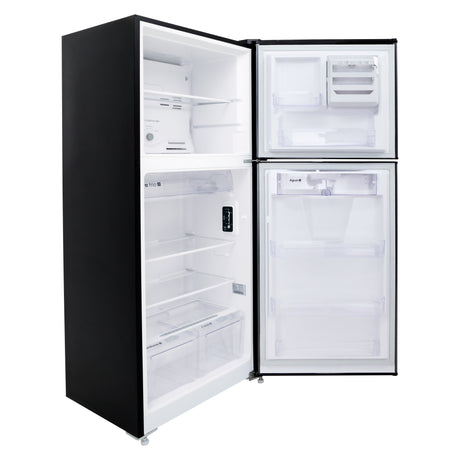 Nevera No Frost Haceb Negro Esmeralda 73.1x175.6cm De 404 Litros con Dispensador de Agua - NEVERAS | Bylmo