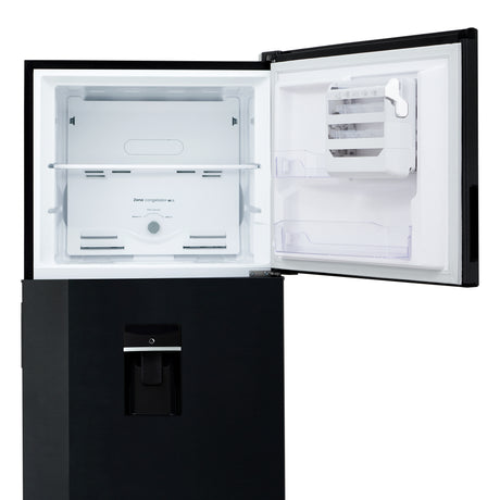 Nevera No Frost Haceb Negro Esmeralda 73.1x175.6cm De 404 Litros con Dispensador de Agua - NEVERAS | Bylmo