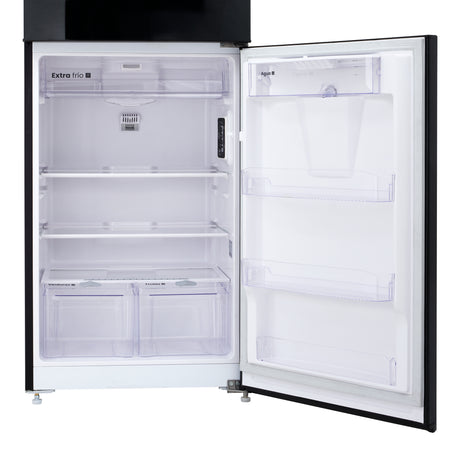 Nevera No Frost Haceb Negro Esmeralda 73.1x175.6cm De 404 Litros con Dispensador de Agua - NEVERAS | Bylmo