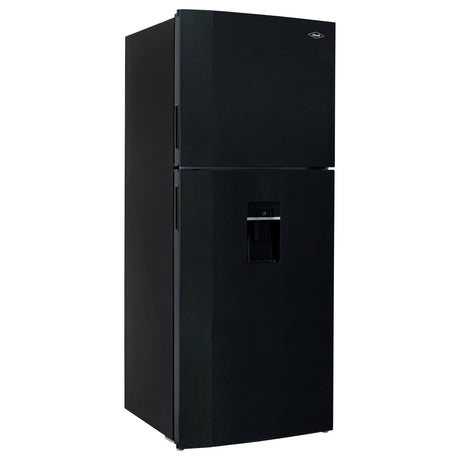 Nevera No Frost Haceb Negro Esmeralda 73.1x175.6cm De 404 Litros con Dispensador de Agua - NEVERAS | Bylmo