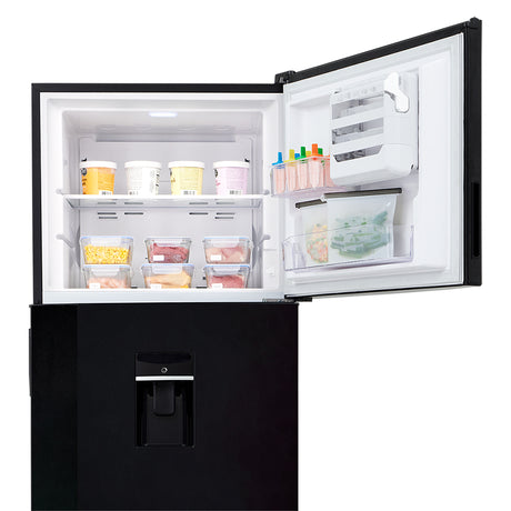 Nevera No Frost Haceb Negro Cósmico 74x188cm De 448 Litros con Dispensador de Agua - NEVERAS | Bylmo