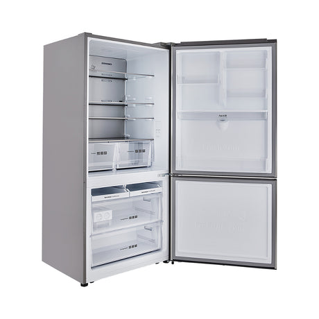 Nevecón No Frost Haceb Bottom Mount Inox 79.4x172.5cm De 543 Litros con Dispensador de Agua - NEVERAS | Bylmo