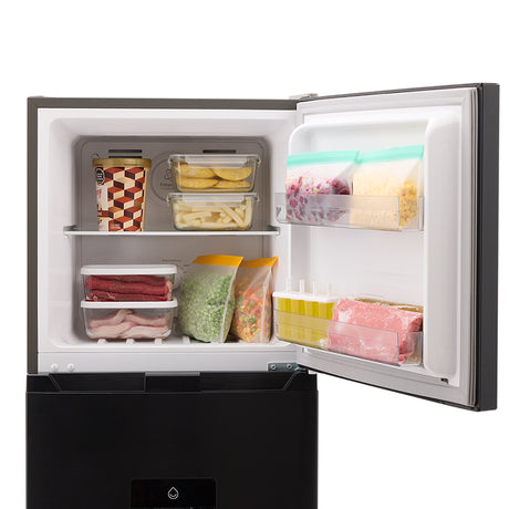 Nevera No Frost Haceb Negro 58x170cm De 241 Litros con Dispensador de Agua - NEVERAS | Bylmo