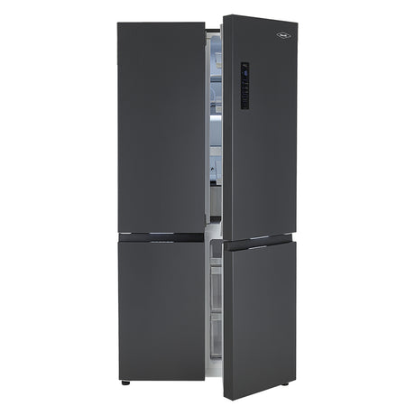 Nevera No Frost Haceb Cross Door Negro 69x1.9cm De 586 Litros y con Pantalla Digital - NEVERAS | Bylmo