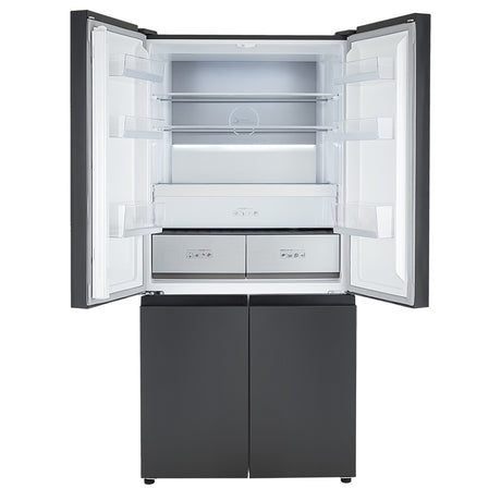 Nevera No Frost Haceb Cross Door Negro 69x1.9cm De 586 Litros y con Pantalla Digital - NEVERAS | Bylmo
