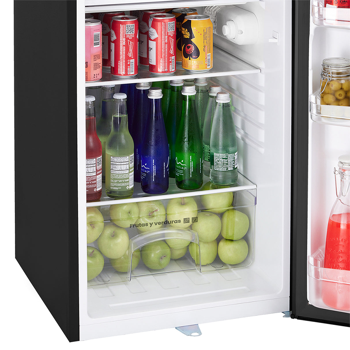 Mini Bar No Frost Haceb Negro 49.3x84.2cm de 122 Litros - MINIBAR | Bylmo