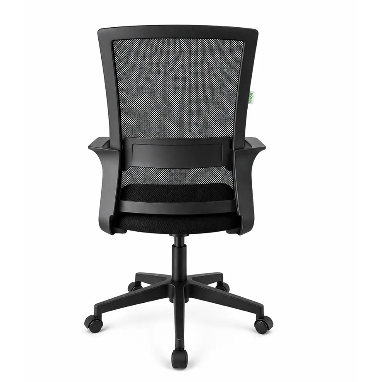 Silla Gerencial Negro 59x92cm con Apoya Brazos con Soporte Lumbar - SILLAS DE OFICINA | Bylmo