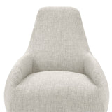 Poltrona Rusell Taupe y Matiz Caoba 77x95cm de Un Puesto con Apoya Brazos - SOFAS Y POLTRONAS | Bylmo