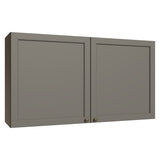 Mueble Superior de Cocina Vik Marrón y Gris 120x66cm con Cuatro Entrepaños y Dos Puertas - MUEBLES SUPERIORES DE COCINA | Bylmo