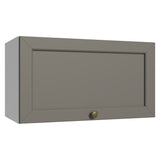 Mueble Superior de Cocina Vik Blanco y Gris 60x33cm con Un Entrepaño y Una Puerta - MUEBLES SUPERIORES DE COCINA | Bylmo