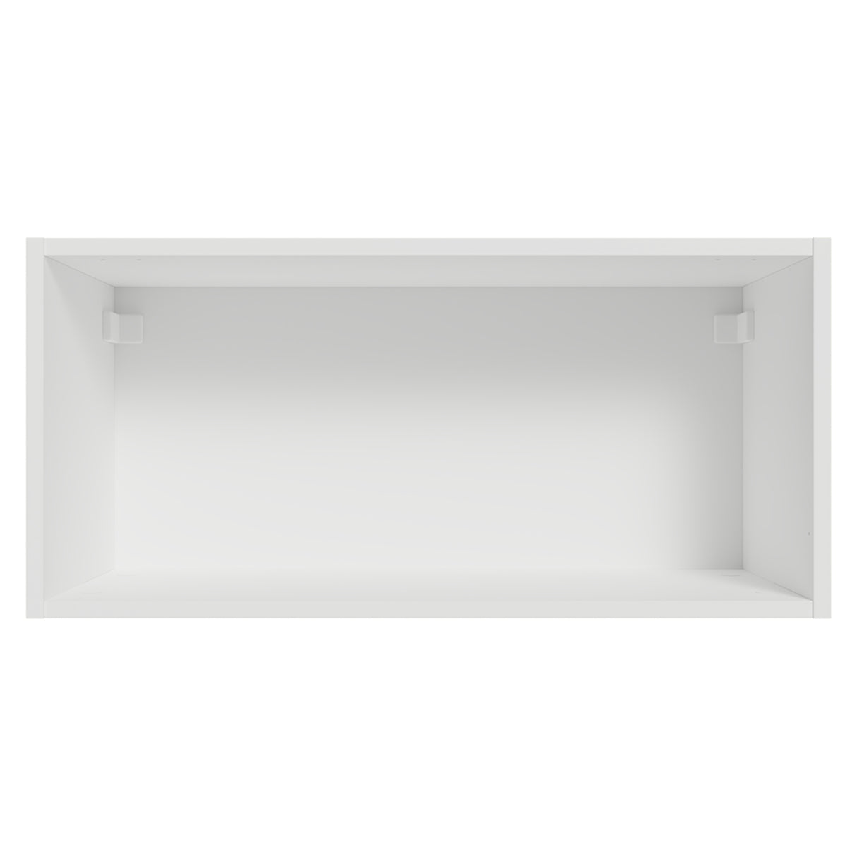 Mueble Superior de Cocina Vik Blanco y Gris 70x33cm con Un Entrepaño y Una Puerta - MUEBLES SUPERIORES DE COCINA | Bylmo