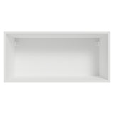 Mueble Superior de Cocina Vik Blanco y Gris 70x33cm con Un Entrepaño y Una Puerta - MUEBLES SUPERIORES DE COCINA | Bylmo